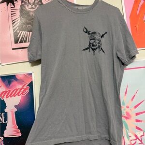 Comfort Colors Charcoal Pirate Tee